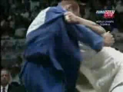 Judo 2003 Osaka Jurack (GER) - Makarau (BLR) [-100kg]