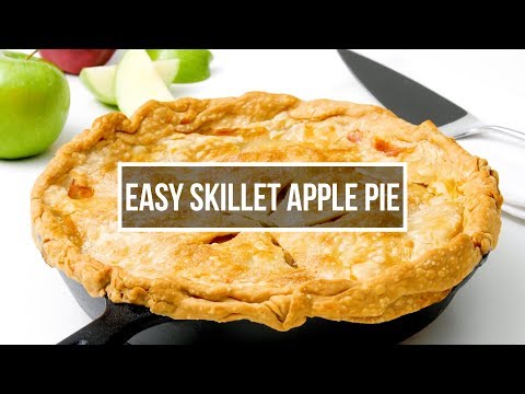 Easy Skillet Apple Pie Recipe