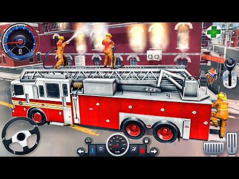 911 Emergency Fire Truck Rescue Driver - Real Heroes: I'm Fireman Simulator 3D - Android GamePlay #2