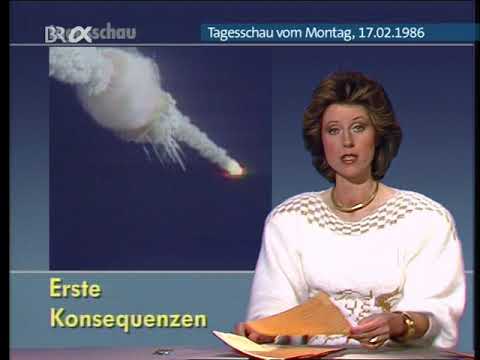 ARD Tagesschau vom 17.02.1986 - Challenger Konsequenzen