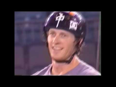 Danny Way precision Vert Skateboarding, Vintage footage, Vert Masters Contest London UK