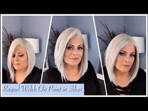 On point Wig by Raquel Welch in Silver RL56/60