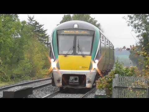 Irish Rail 22000 Class Intercity Train 22344 - Monasterevin Station, Kildare