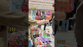 He wanted to rip a Mega Evolutions Booster Box! #cardshow #pokemon #pokemonchannel #pov #fyp