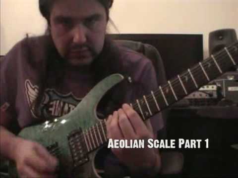 Scales-Theory: Aeolian Scale Part1 | Lick of the Week 12