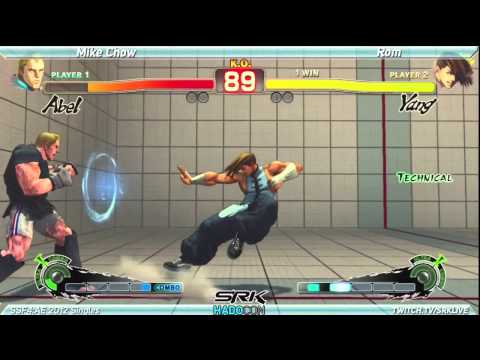 HADOCON III - SSF4:AE 2012 - Mike Chow vs Rom - Loser's Finals