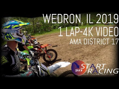 AMA District 17, Hare Scramble Race, Wedron (Fox Valley Off Road) IL, 4k 2019 Lap