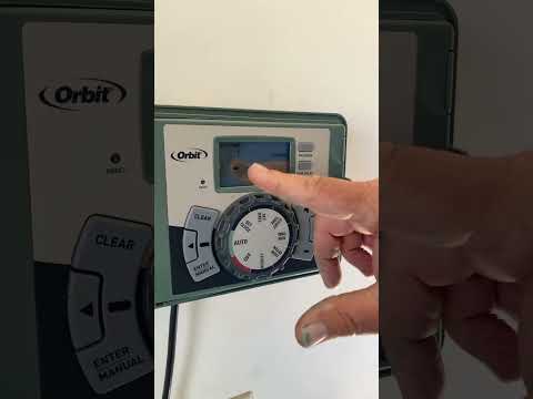 Orbit Timer Manual Mode