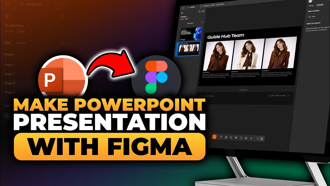 How To Make a PowerPoint Presentation With Figma (FAST & EASY) | 100% WORKS | NO Yapping!