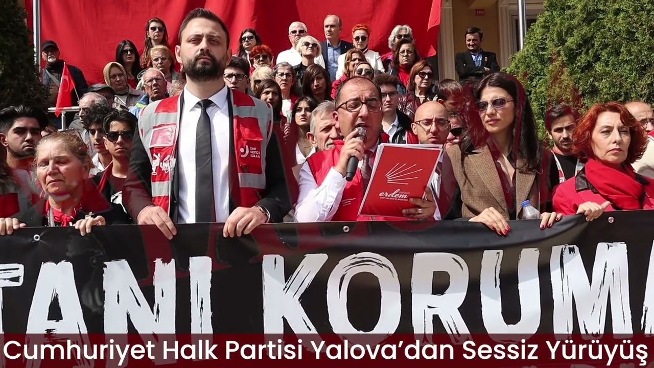 Yalova’da Sessiz Yürüyüş Gerçekleştirdiler, Manifestolarını Açıkladılar