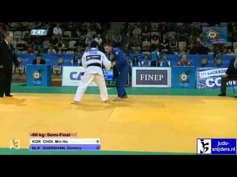 Min Ho Choi (KOR) - Dzmitry Shershan (BLR) [-66kg] semi-final