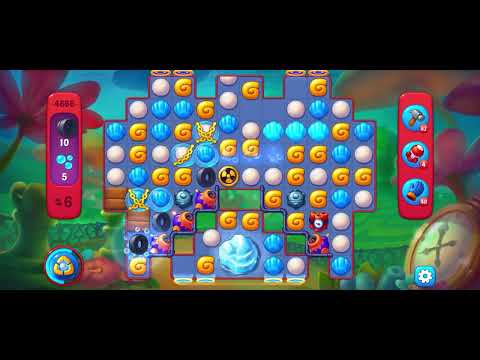 Fishdom Hard level 4666 no boosters フィッシュダム