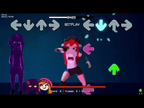 Friday Night Funkin Vs Sunset Paradise mod Sunset