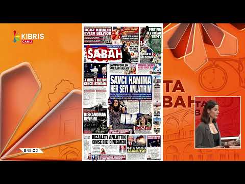 KIBRIS'TA SABAH - GAZETE MANŞETLERİ
