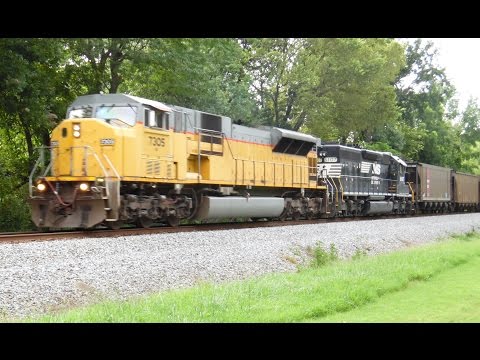 NS SD90MAC leads on NS 739! 7-21-2015