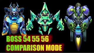 Download lagu Galaxy Attack: Space Shooter | Boss Mode | New Boss 54 55 56 Boss Review By World bosses mp3