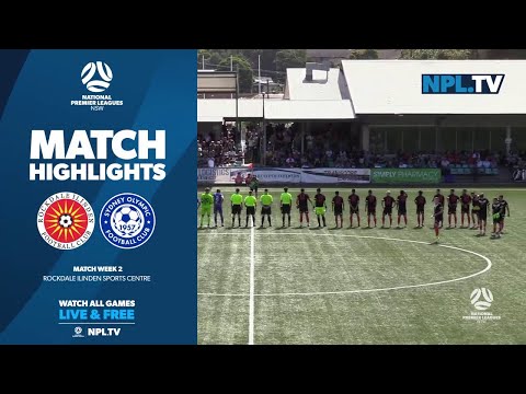 NPL NSW Men's Round 2 - Rockdale Ilinden v Sydney Olympic