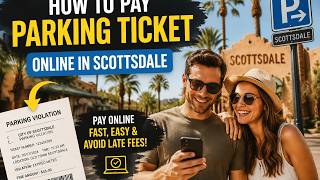 How to pay a parking ticket online in Scottsdale