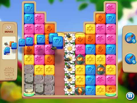 Lily’s Garden: Design & Relax - Day 8 - Level 187 - Hot Streak - FULL STORY - CaroGamesNL