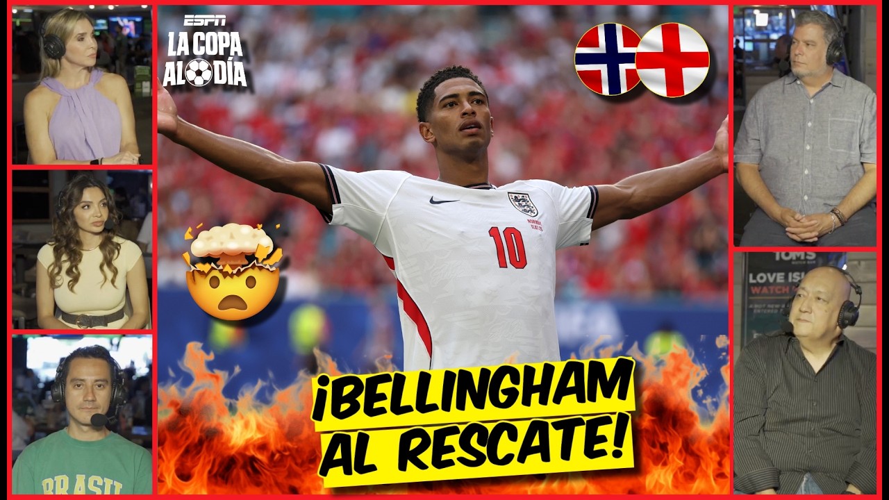 JUDE BELLINGHAM es OTRA BESTIA con INGLATERRA que con el REAL MADRID. Está CONTENTO | La Copa Al Día