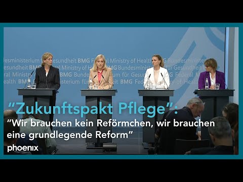 Reform: "Zukunftspakt Pflege", u.a. mit Gesundheitsministerin Warken (CDU) | 07.07.25
