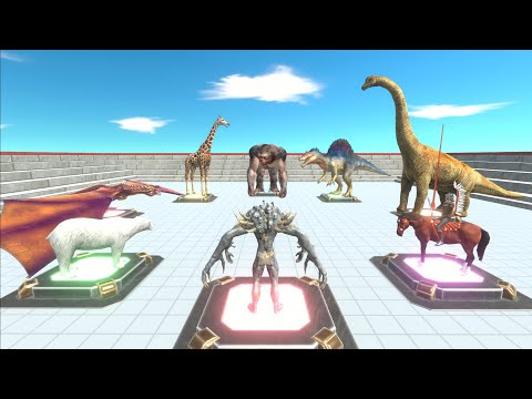 Battle Royale Tournament Who Can Survive? - Animal Revolt Battle Simulator