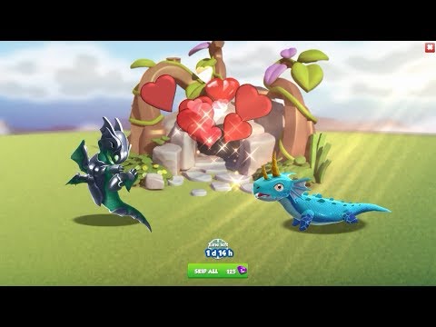 #DML Ice Spike Dragon = Black Armor + Water - Dragon Mania Legends