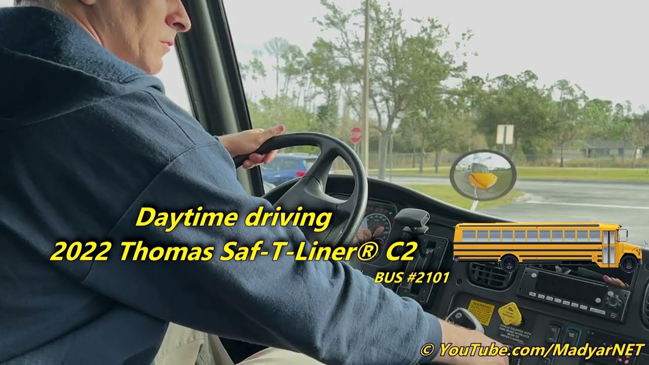 2022 Thomas Saf-T-Liner® C2 - Daytime driving [BUS #2101]