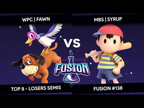 Fusion #138 - Fawn (Duck Hunt) vs Syrup (Ness) - Top 8 - Losers Semis