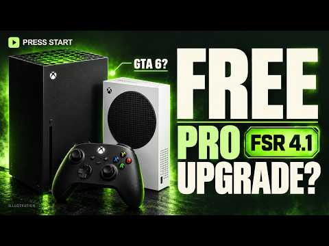 Xbox Series X Looks Next‑Gen Again with FSR 4.1 — FREE Update!