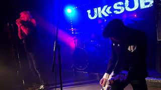 UK Subs - I Couldn't Be You + I Live in a Car - Paris - 16/01/2019