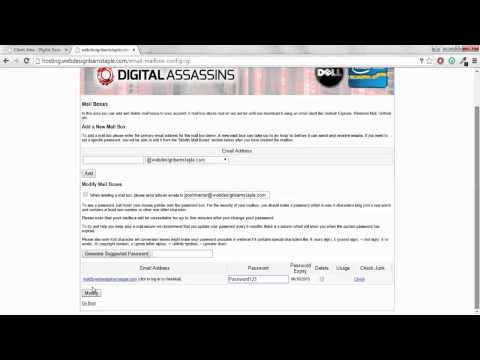 How to set up a mailbox using cPanel | Digital Assassins