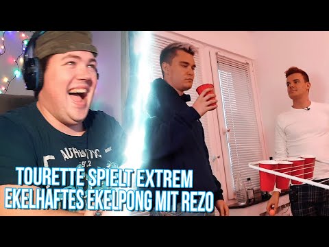Tourette spielt extrem EKELHAFTES EKELPONG mit Rezo!! | REAKTION