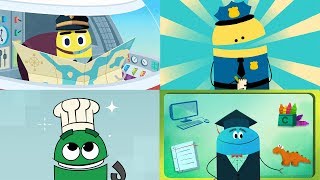 StoryBots | What To Be When You Grow Up | Professions Songs For Kids 👩🏻‍✈️👩🏾‍🚀👨🏽‍🍳👨🏻‍🏫 | Netflix Jr