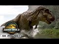 T Rex DECIMATES Family Scene Jurassic World Rebirth HD 4DD