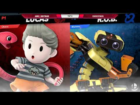 VSGC Smash PR Invitational - Winners Qtrs - ChocoTaco (Lucas) vs AMG | 8BitMan (ROB) - SSBU