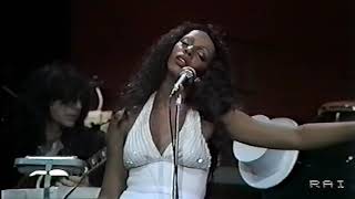 Video thumbnail of "DONNA SUMMER I feel love   live 1977,,"