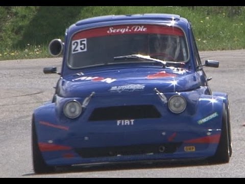 AMAZING FIAT 500 Prototype, Audi TT-R DTM ex-Ekström, Mini Cooper at Swiss Hillclimb 2012