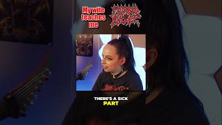 My wife LOVES Death Metal... #morbidangel #guitar