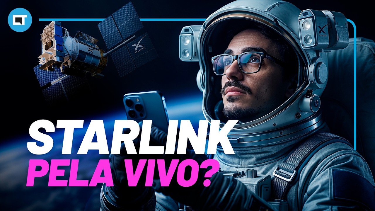 STARLINK no CELULAR? Pela VIVO? Internet via satélite PRESTA em 2026?