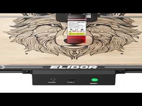 ELIDOR Z6 6W Laser Engraver Machine CNC Wood Marking Cutter 300X300mm Laser Cutting Machine Diode fo