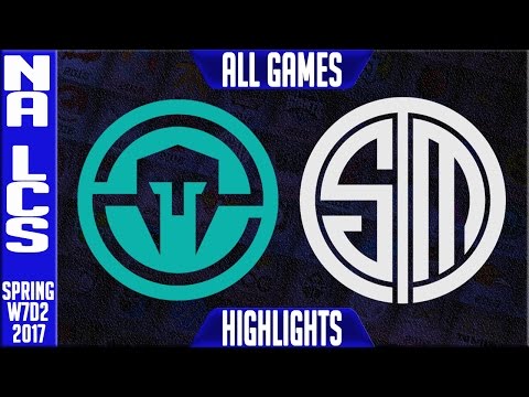 Immortals vs TSM Highlights All Games - NA LCS W7D3 Spring 2017 - IMT vs TSM All Games