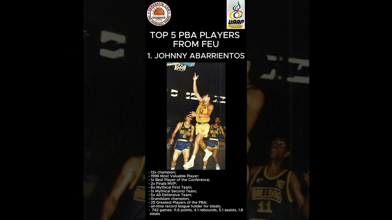 5 Greatest PBA Players from FEU