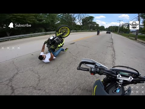 The Importance of Protective Gear: A Motorcycle Crash Compilation | CrashBanditoNL