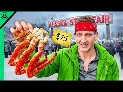 Alaska's WILD ﻿State ﻿Fair Food!!