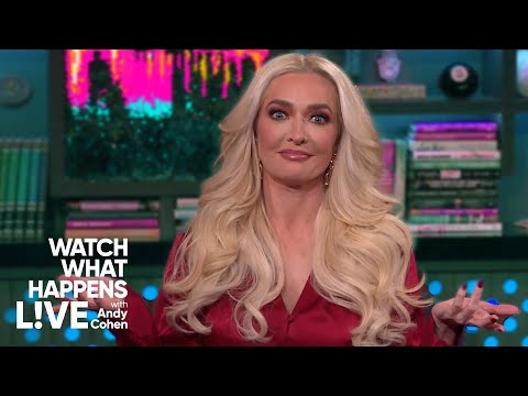 Erika Jayne Thinks This RHOBH is Guilty of Sucking Up to Kathy Hilton | WWHL