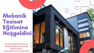 MEKANİK TESİSAT EĞİTİMİ