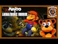 FAZBEAR GAMING Freddy Plays Mario In Animatronic Horror