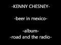 -kenny chesney- beer in mexico lyrics