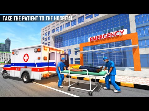 Ambulance Driver City Rescue Helicopter Simulator